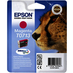 Epson Cheetah T071 Colour Inkjet Printer Cartridge Magenta